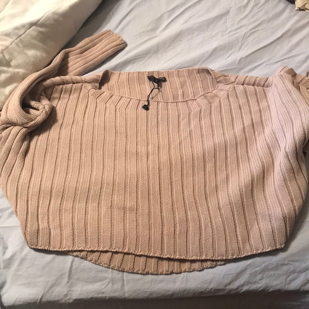 Express crop sweater